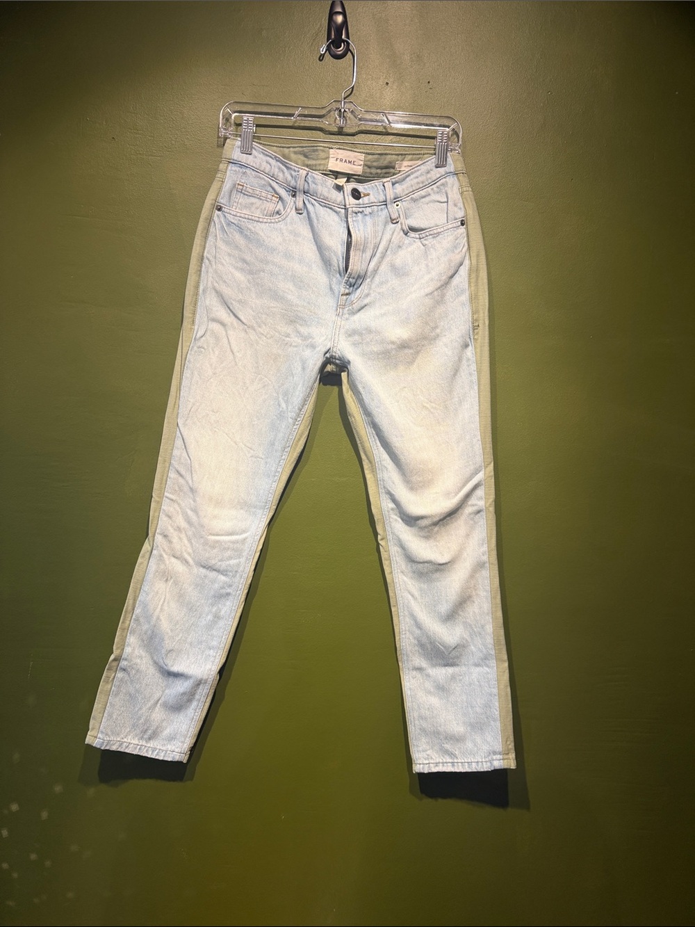 Frame Le Beau Mixed Media Jeans